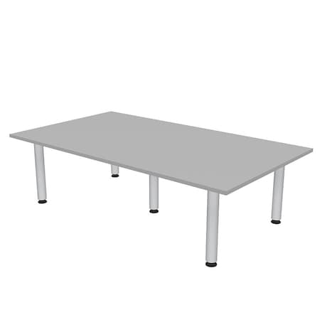 Skutchi Designs 47.25 in W, 84 in L, 29 in H, Engineered Wood Top, Grey HAR-REC-48X84-PT-01